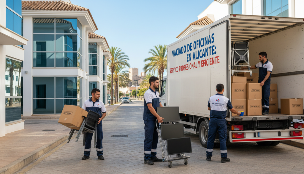 Vaciado de Oficinas en Alicante Servicio Profesional y Eficiente