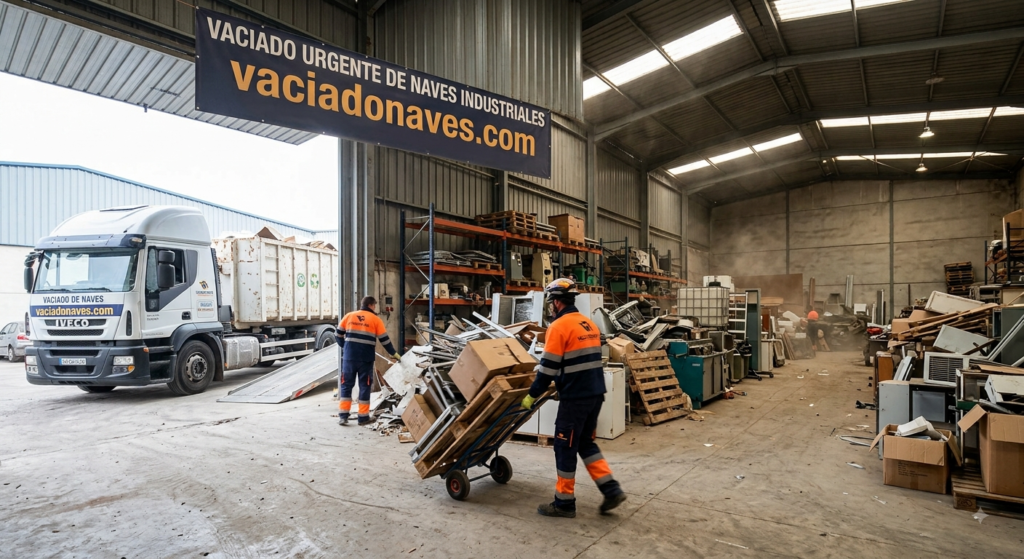 Vaciado Urgente de Naves Industriales
