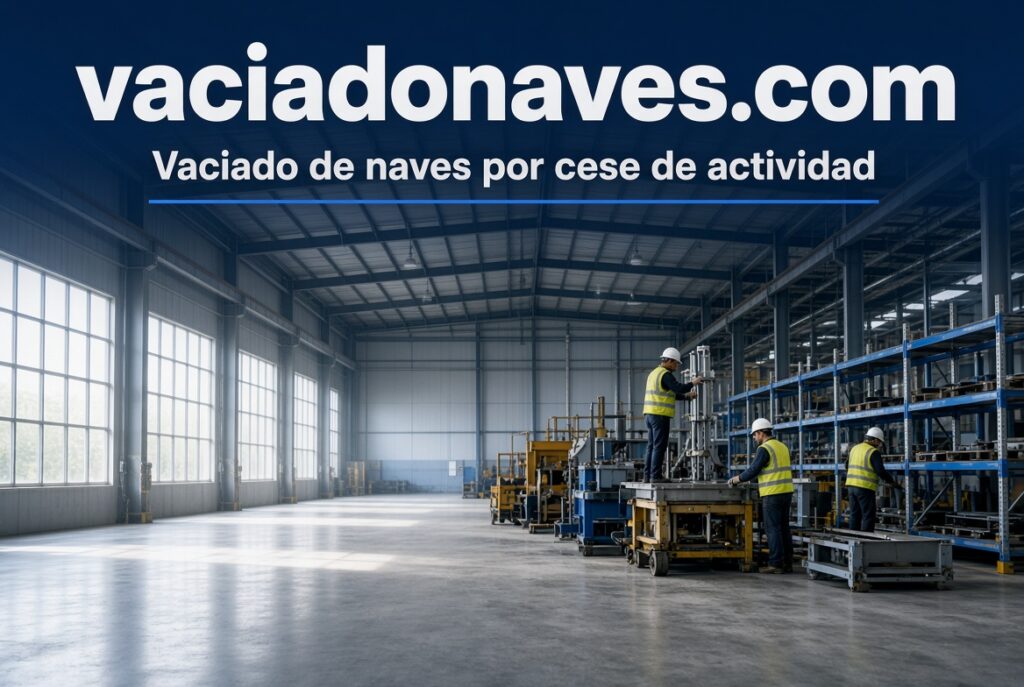 Vaciado de naves por cese de actividad cómo liquidar el espacio de forma rentable